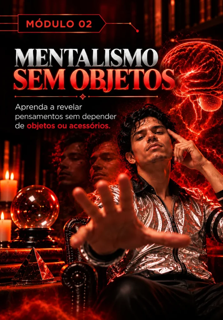 Mentalismo Sem Objetos Poder da Mente